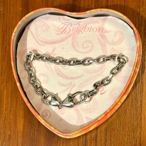 🆕 Brighton Starter link bracelet in tin Holds beads, charms, spacers Retired